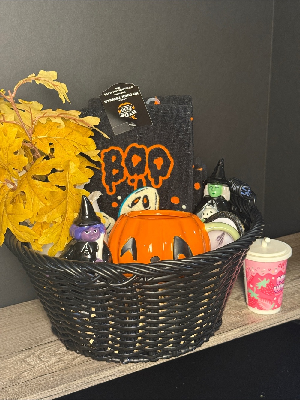 Curated Boo basket